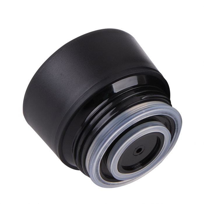Double Wall Insulated Travel Mug 360ml - Black