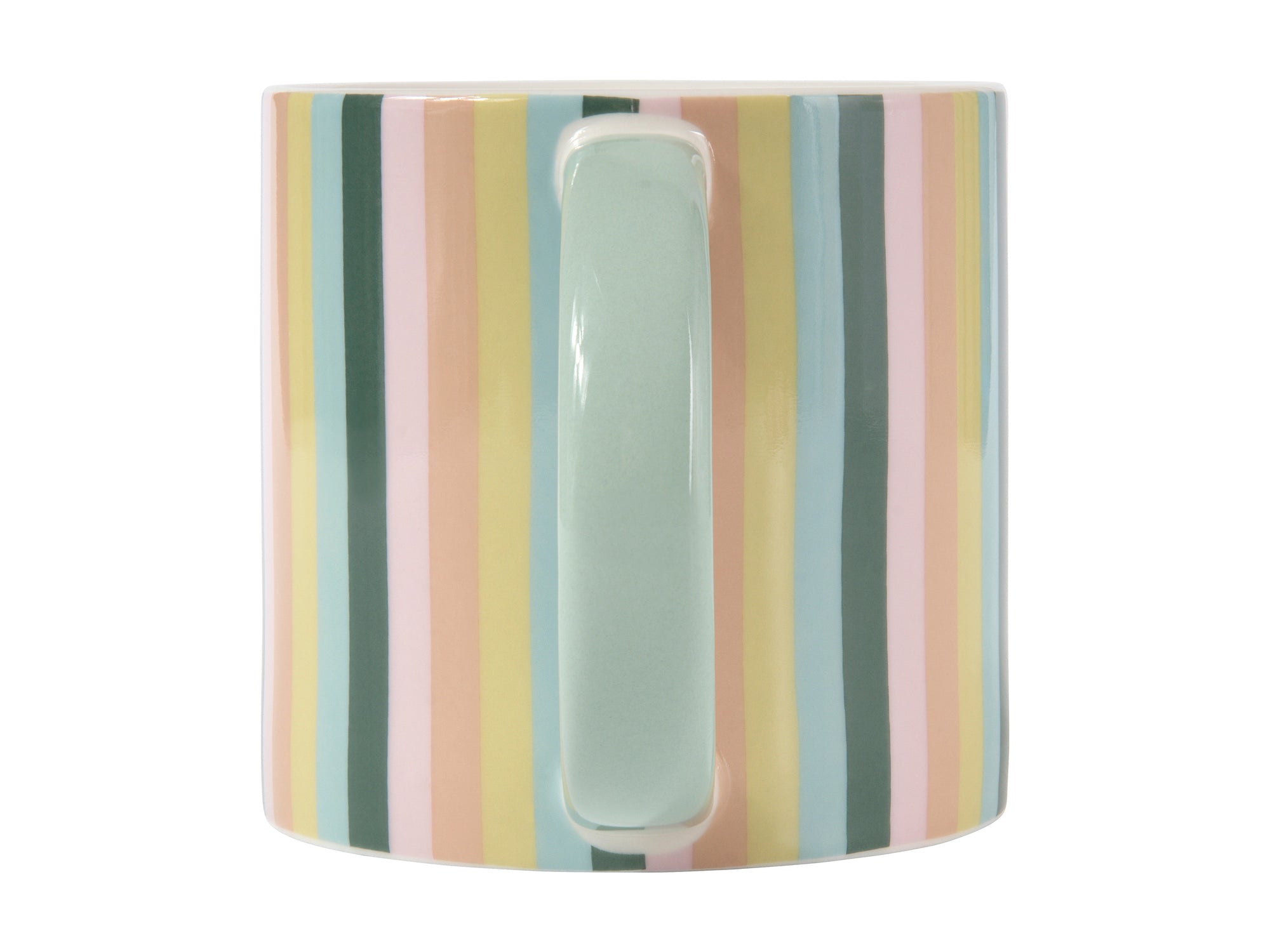 Power Pop Stripes Mug 400ML Sage