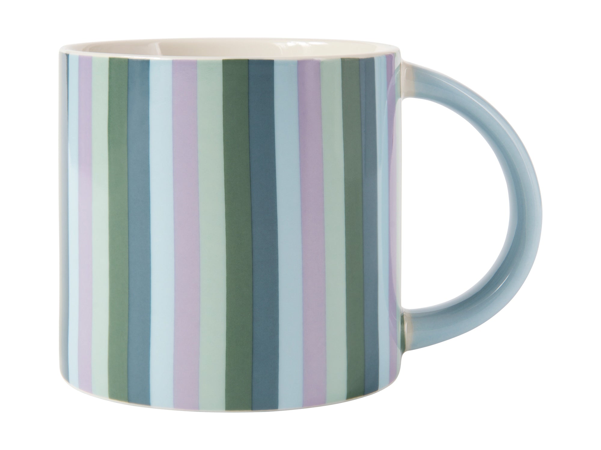 Power Pop Stripes Mug 400ML Lilac