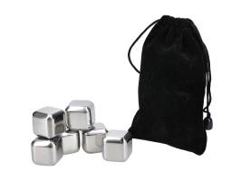 Wine Cube Set of 6 Stainless Steel Gift Boxed – BarCraft
