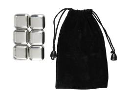 Wine Cube Set of 6 Stainless Steel Gift Boxed – BarCraft