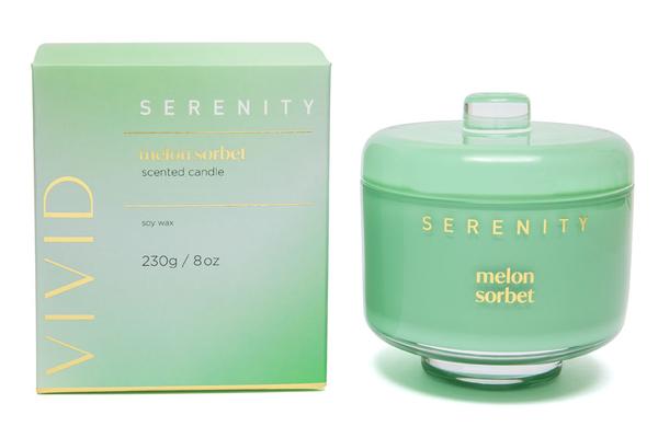 Melon Sorbet Vivid Serenity Scented Candle