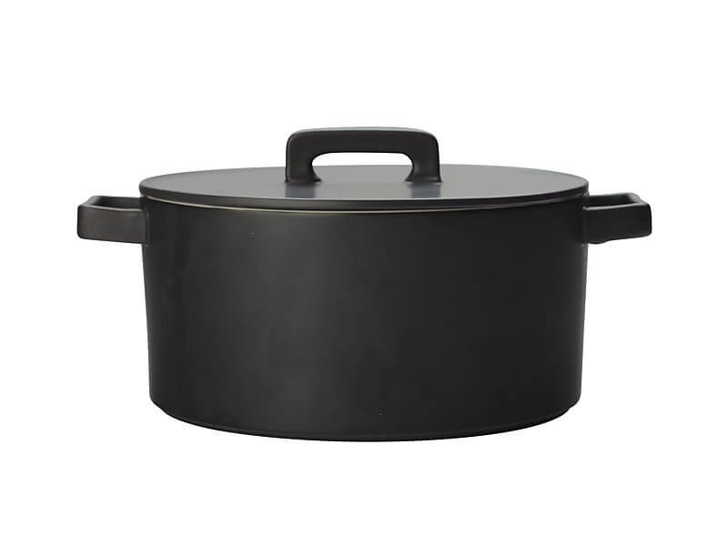 Epicurious Round Casserole 1.3L- Black