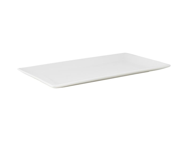 White Basics Rectangular Platter 34x19cm – Maxwell & Williams