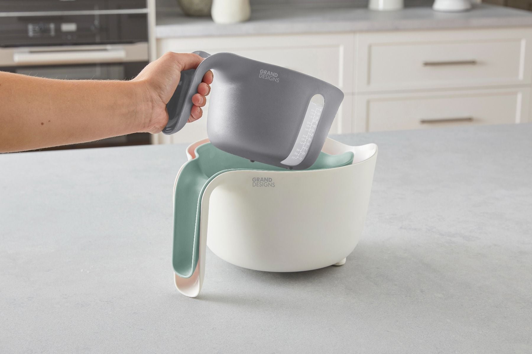 Kitchen Mix It Up 3 Pce Kitchen Set Measuring Jug