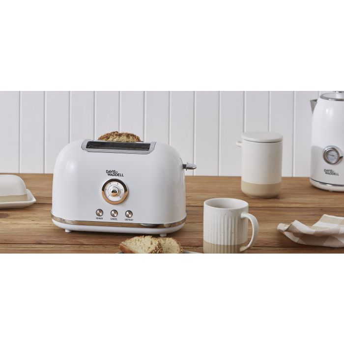 Manor Electric 2 Slice Toaster - White