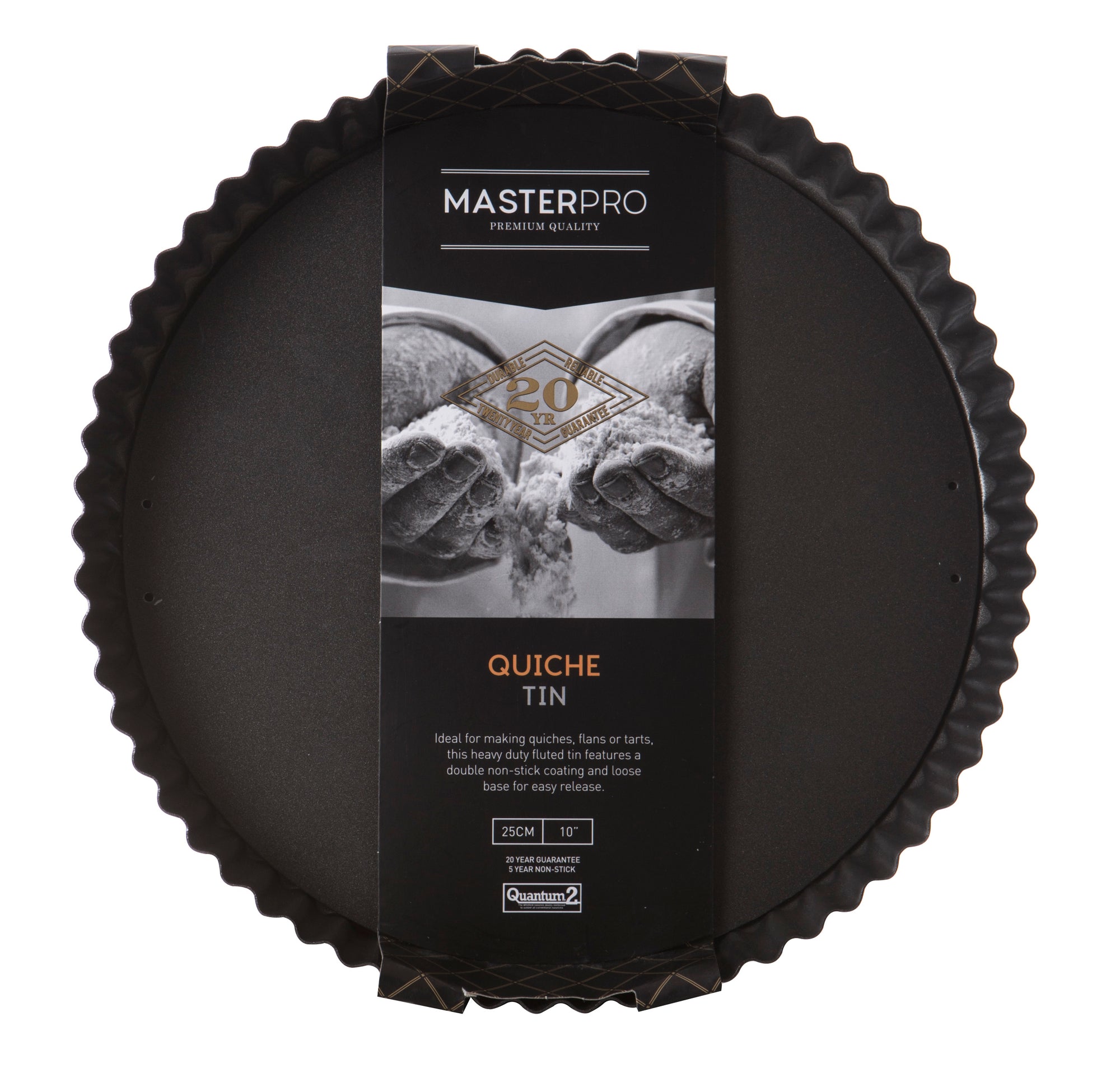 Loose Base Round Flan/Quiche Tin 25cm