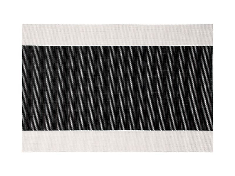 Table Accents Placemat 45x30cm White Black