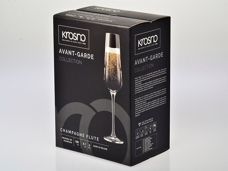 Avant-Garde Champagne Flute 180ML 6pc