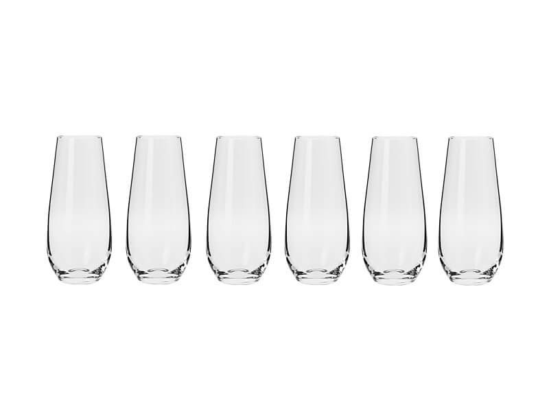 Harmony Stemless Flute 250ML set of 6