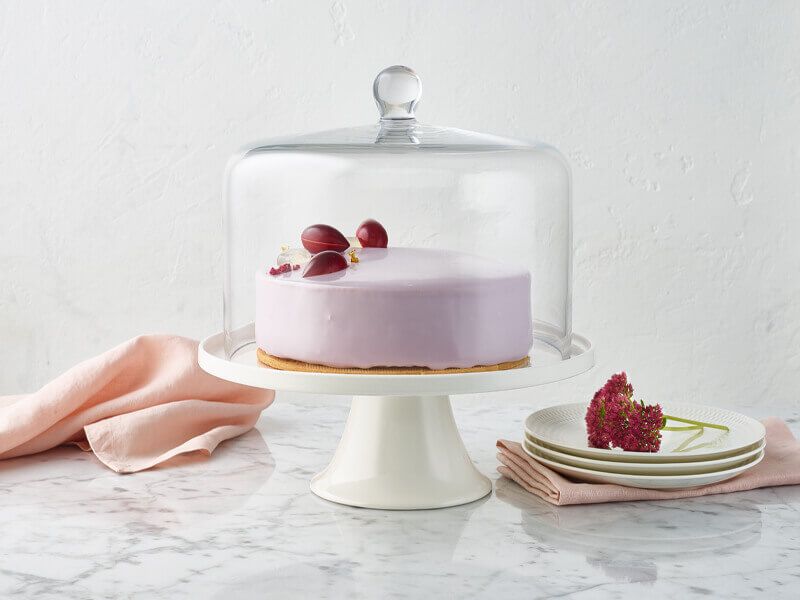 Diamante Straight Sided Cake Dome 26cm – Maxwell & Williams