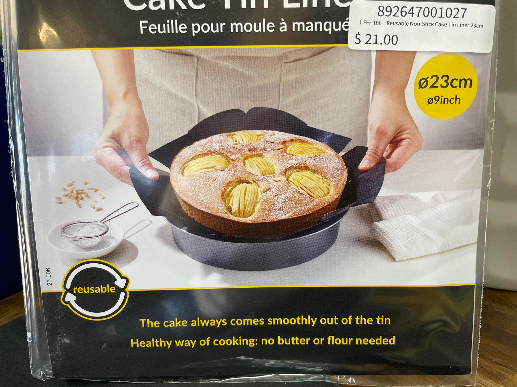 Reusable Non-Stick Cake Tin Liners