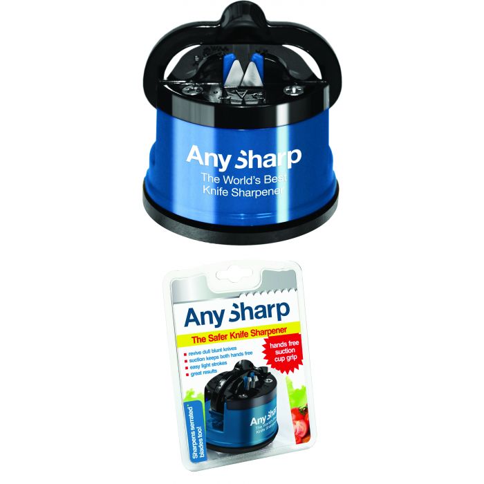 AnySharp Knife Sharpener - Blue