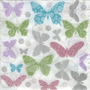 Lunch napkins 33cm Soft Butterfly