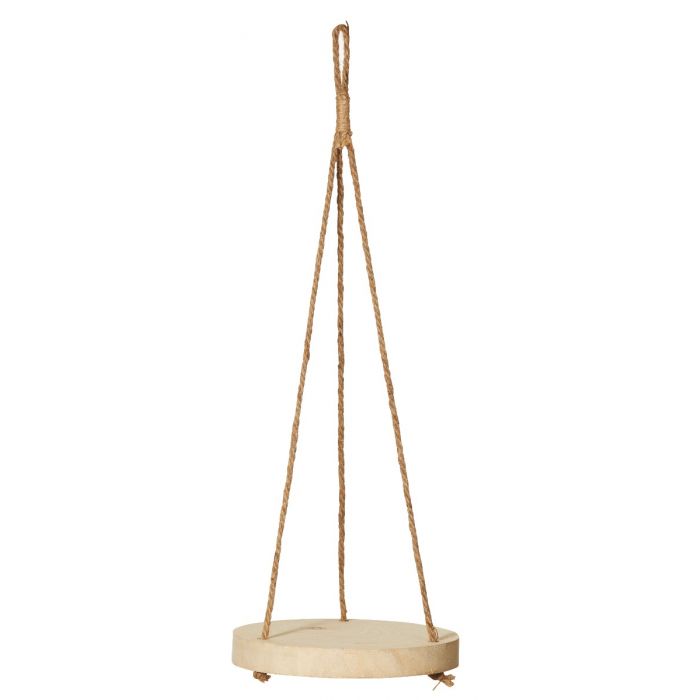 Dansk Hanging Plate Natural 25X25X70cm